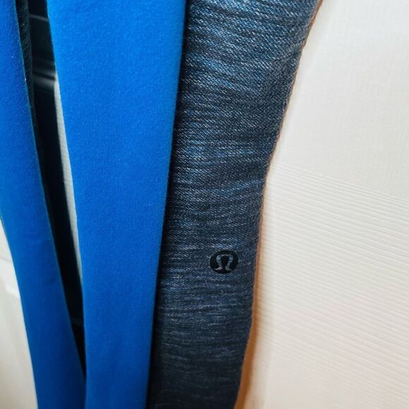 Lululemon Barre Pulse Pant (Regular) Blue/Reversible Slub Limitless Blue 2 - Picture 5 of 12